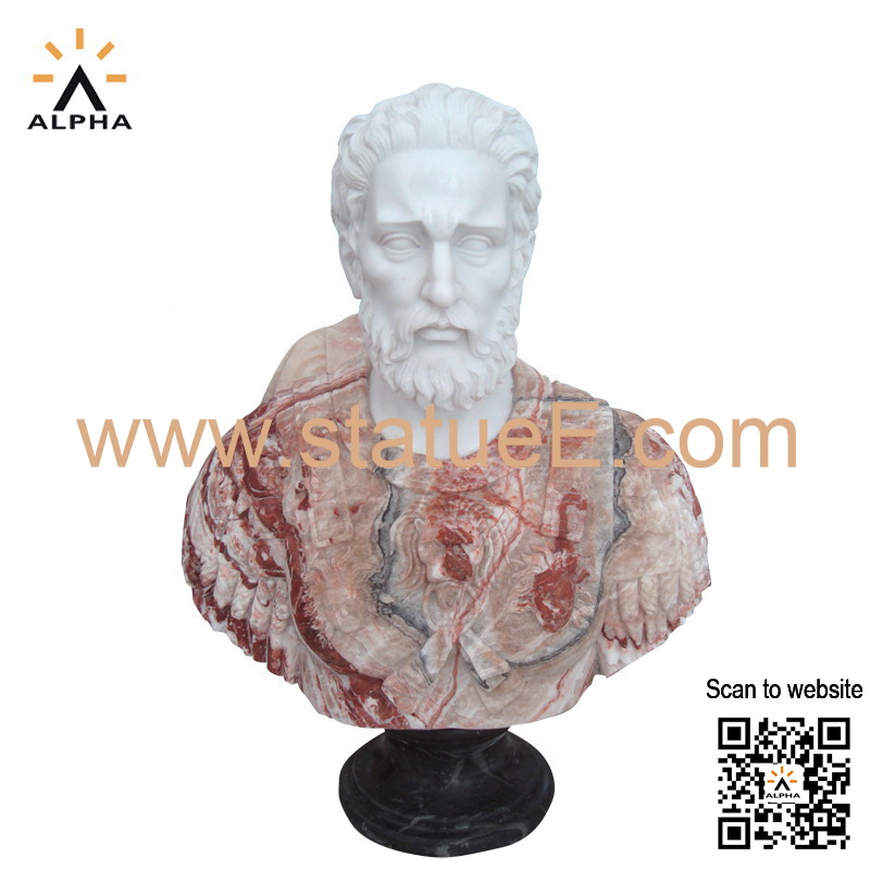 Roman head sculpture